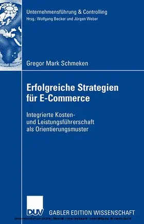 Schmeken |  Erfolgreiche Strategien für E-Commerce | eBook | Sack Fachmedien