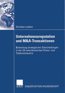 Loefert | Unternehmensreputation und M&A-Transaktionen | E-Book | sack.de