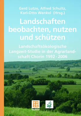 Lutze / Wenkel / Schultz |  Landschaften beobachten, nutzen und schützen | Buch |  Sack Fachmedien