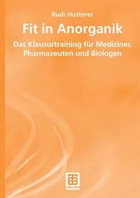Hutterer |  Fit in Anorganik | Buch |  Sack Fachmedien