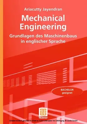 Jayendran |  Mechanical Engineering | eBook | Sack Fachmedien
