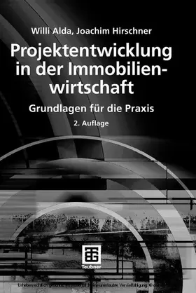 Alda / Hirschner |  Projektentwicklung in der Immobilienwirtschaft | eBook | Sack Fachmedien