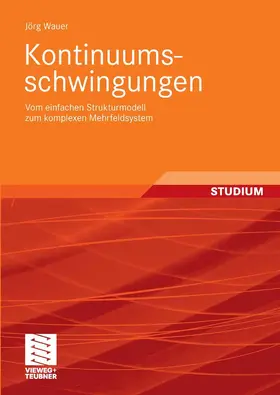 Wauer |  Kontinuumsschwingungen | eBook | Sack Fachmedien