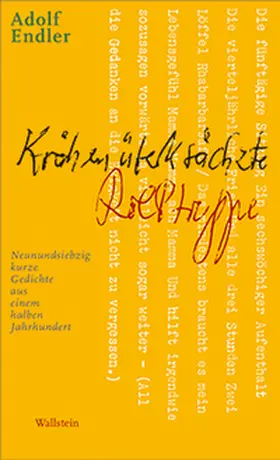 Endler |  Krähenüberkrächzte Rolltreppe | Buch |  Sack Fachmedien