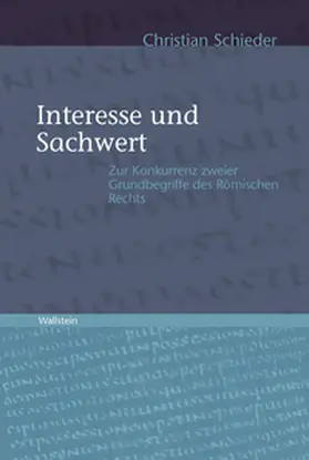 Schieder |  Interesse und Sachwert | Buch |  Sack Fachmedien