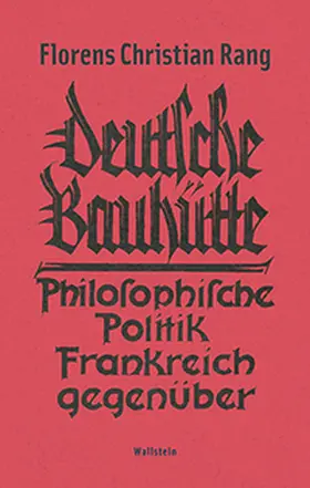 Rang / Steiner |  Deutsche Bauhütte | Buch |  Sack Fachmedien