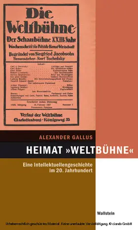 Gallus |  Heimat »Weltbühne« | eBook | Sack Fachmedien