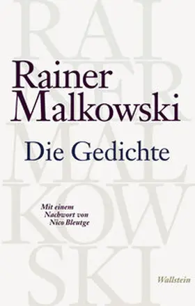 Malkowski |  Die Gedichte | eBook | Sack Fachmedien