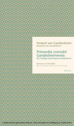 Henke / Gandersheim / Popp |  Primordia coenobii Gandesheimensis | eBook | Sack Fachmedien