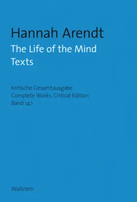 Arendt / Cornelissen / Bartscherer |  The Life of the Mind | Buch |  Sack Fachmedien