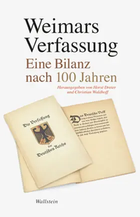 Waldhoff / Dreier |  Weimars Verfassung | Buch |  Sack Fachmedien