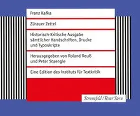 Kafka / Reuß / Staengle |  Zürauer Zettel | Buch |  Sack Fachmedien