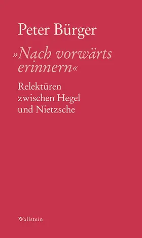 Bürger | »Nach vorwärts erinnern« | E-Book | sack.de