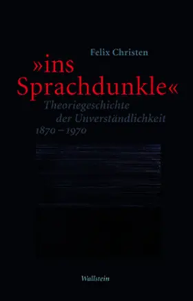 Christen |  'ins Sprachdunkle' | Buch |  Sack Fachmedien