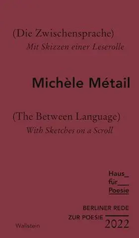 Métail | Die Zwischensprache | Buch | 978-3-8353-5187-5 | www2.sack.de