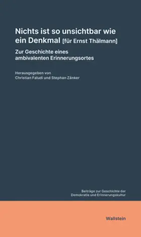 Faludi / Zänker |  Nichts ist so unsichtbar wie ein Denkmal [für Ernst Thälmann] | Buch |  Sack Fachmedien