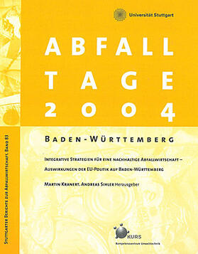  Integrative Strategien für eine nachhaltige Abfallwirtschaft - der EU-Politik | Buch |  Sack Fachmedien