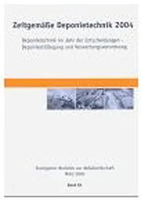  Zeitgemäße Deponietechnik 2004 | Buch |  Sack Fachmedien