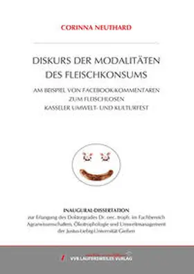 Neuthard |  DISKURS DER MODALITÄTEN DES FLEISCHKONSUMS | Buch |  Sack Fachmedien