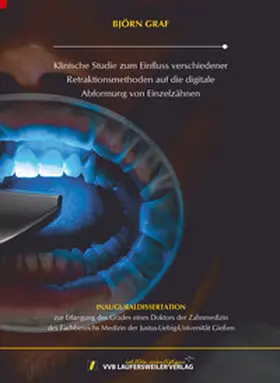 Graf |  Klinische Studie zum Einfluss verschiedener Retraktionsmethoden auf die digitale Abformung von Einzelzähnen | Buch |  Sack Fachmedien