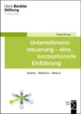 Breisig |  Unternehmenssteuerung - eine konzeptionelle Einführung | Buch |  Sack Fachmedien