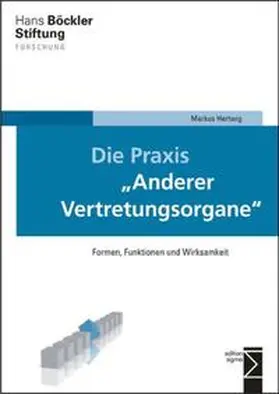 Hertwig |  Die Praxis »Anderer Vertretungsorgane« | Buch |  Sack Fachmedien