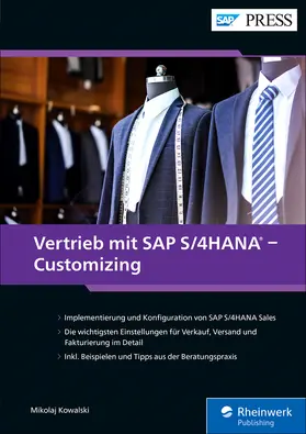 Kowalski |  Vertrieb mit SAP S/4HANA – Customizing | eBook | Sack Fachmedien