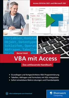 Held |  VBA mit Access | eBook | Sack Fachmedien