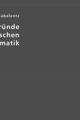 Gabelentz |  Anfangsgründe der chinesischen Grammatik | Buch |  Sack Fachmedien