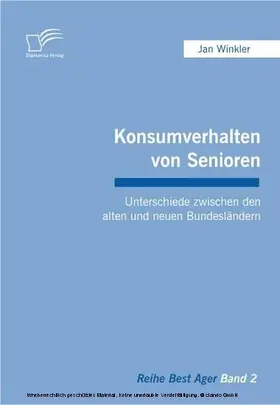 Winkler |  Konsumverhalten von Senioren | eBook | Sack Fachmedien
