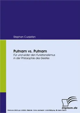 Cursiefen |  Putnam vs. Putnam | eBook | Sack Fachmedien
