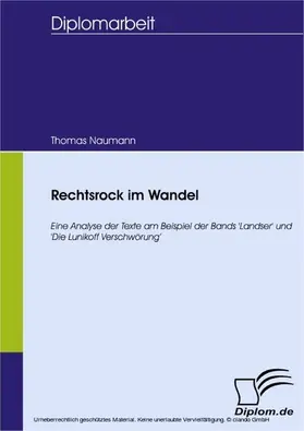 Naumann |  Rechtsrock im Wandel | eBook | Sack Fachmedien