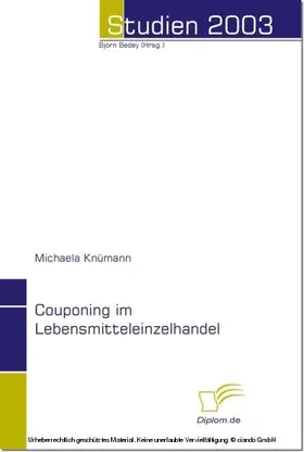 Knümann / Bedey | Couponing im Lebensmitteleinzelhandel | E-Book | www2.sack.de