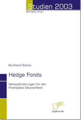 Scholz / Bedey | Hedge Fonds | E-Book | www2.sack.de