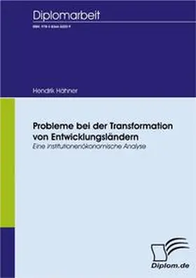 Hähner |  Probleme bei der Transformation von Entwicklungsländern | Buch |  Sack Fachmedien