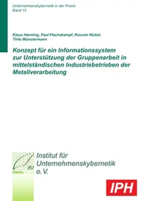 Henning / Flachskampf / Nickel |  Arbeitsgruppenassistent | Buch |  Sack Fachmedien