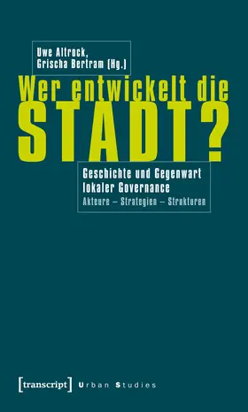 Altrock / Bertram |  Wer entwickelt die Stadt? | Buch |  Sack Fachmedien