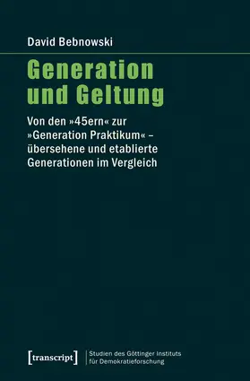 Bebnowski |  Generation und Geltung | Buch |  Sack Fachmedien
