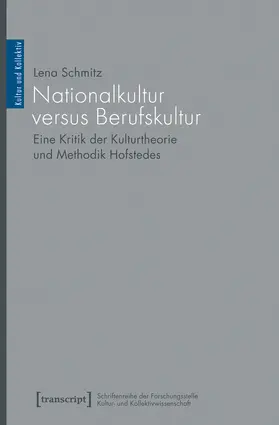 Schmitz |  Nationalkultur versus Berufskultur | Buch |  Sack Fachmedien