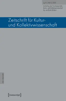 Forschungsstelle Kultur- und / Rehbein |  Zeitschrift für Kultur- und Kollektivwissenschaft | Buch |  Sack Fachmedien