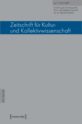 Forschungsstelle Kultur- und / Gehrmann |  Zeitschrift für Kultur- und Kollektivwissenschaft | Buch |  Sack Fachmedien