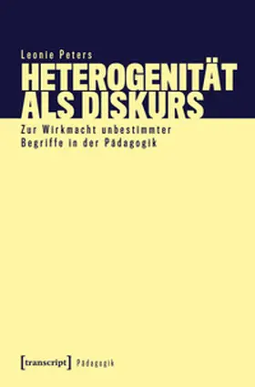 Peters |  Heterogenität als Diskurs | Buch |  Sack Fachmedien