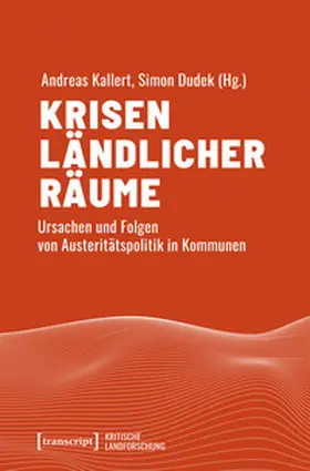 Kallert / Dudek |  Krisen ländlicher Räume | Buch |  Sack Fachmedien