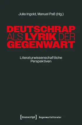Ingold / Paß |  Deutschrap als Lyrik der Gegenwart | Buch |  Sack Fachmedien