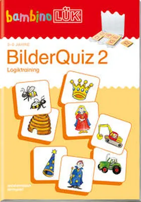 Junga |  bambinoLÜK. Bilder Quiz 2 | Buch |  Sack Fachmedien
