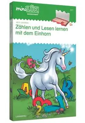 Gwiasda |  miniLÜK-Set. Zählen und lesen lernen mit dem Einhorn ab 5 Jahren | Buch |  Sack Fachmedien