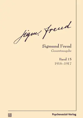 Freud / Tögel |  Gesamtausgabe (SFG), Band 15 | Buch |  Sack Fachmedien