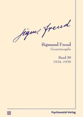 Freud / Tögel |  Gesamtausgabe (SFG), Band 20 | Buch |  Sack Fachmedien