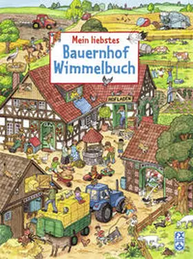 Straus |  Mein liebstes Bauernhof-Wimmelbuch | Buch |  Sack Fachmedien