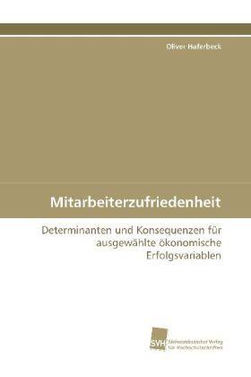 Haferbeck |  Mitarbeiterzufriedenheit | Buch |  Sack Fachmedien